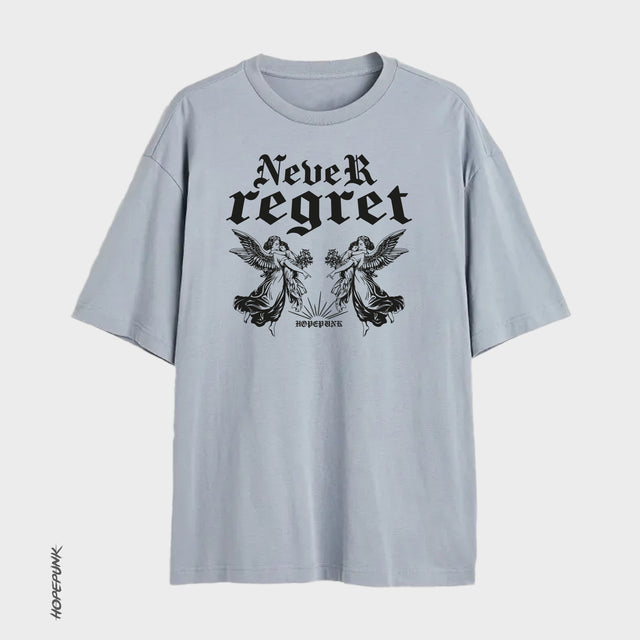 Never Regrate - XL Grey 180 GSM Sale