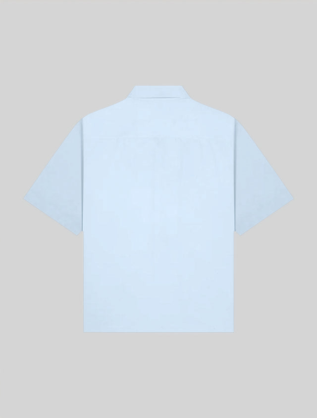Light Blue Bowling Shirt