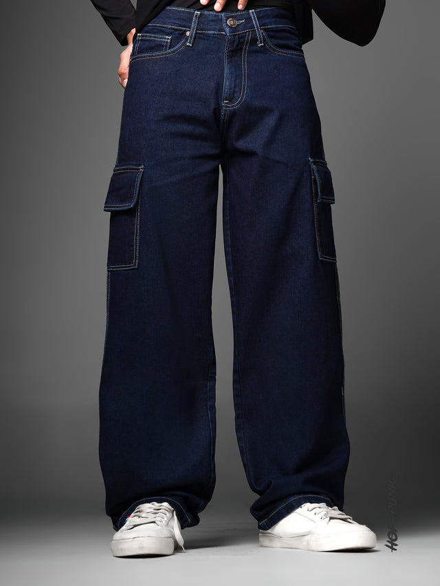 Denim: Dark Blue Pocket - Sale