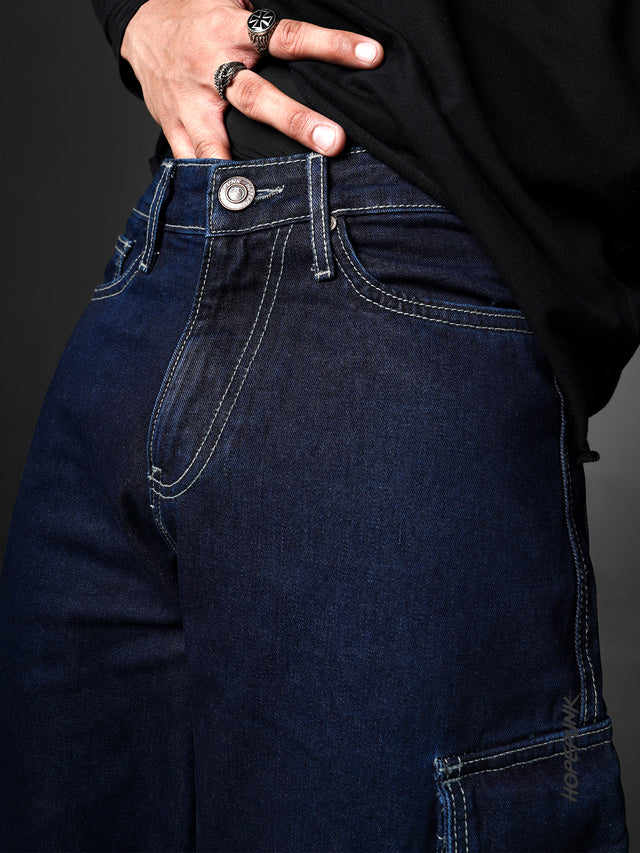 Denim: Dark Blue Pocket - Sale