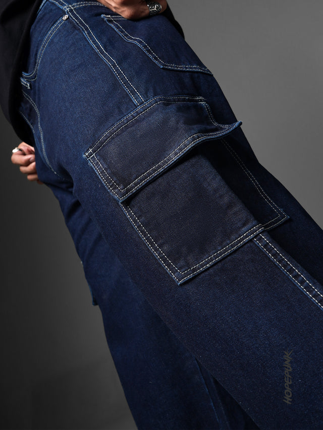 Denim: Dark Blue Pocket - Sale