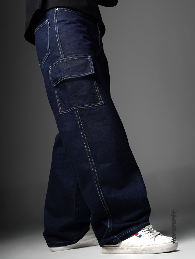 Denim: Dark Blue Pocket - Sale