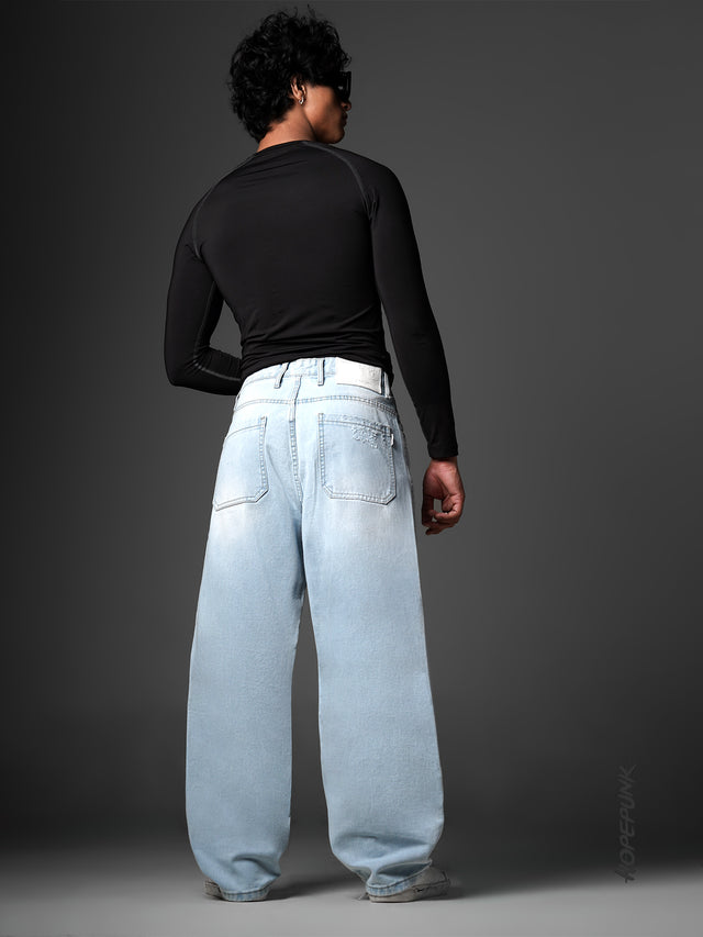 Denim: Distress Blue - Sale