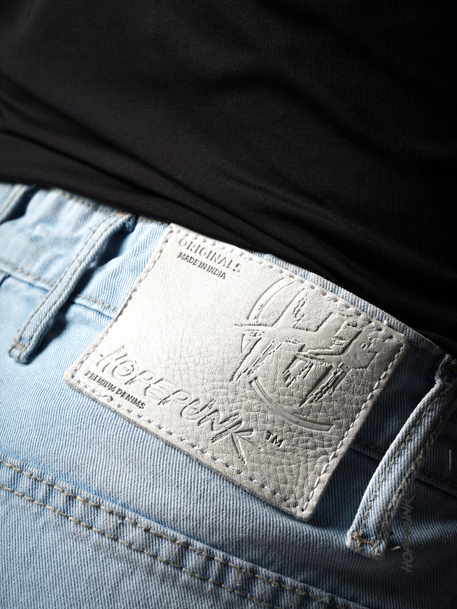 Denim: Distress Blue - Sale