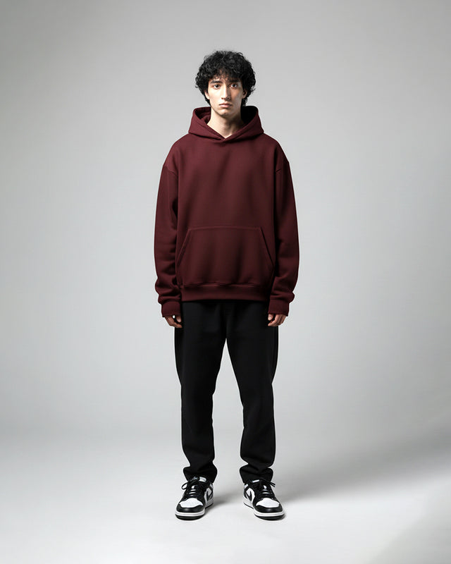 Maroon - Luxury Hoodie