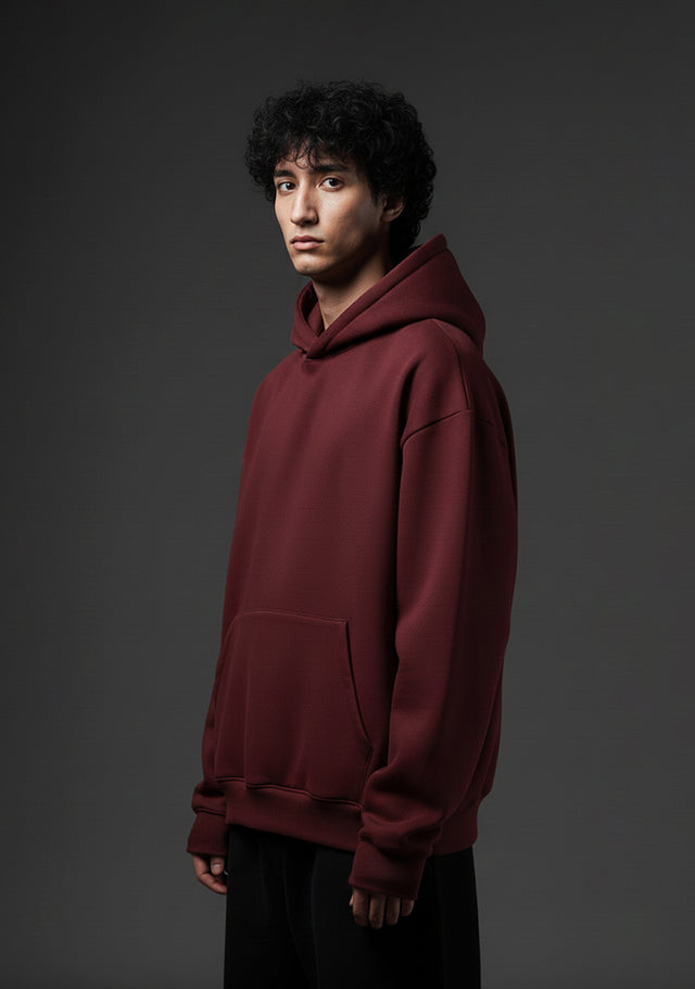 Maroon - Luxury Hoodie