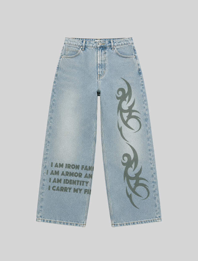 Iron Fang Denim-(Baggy Fit)