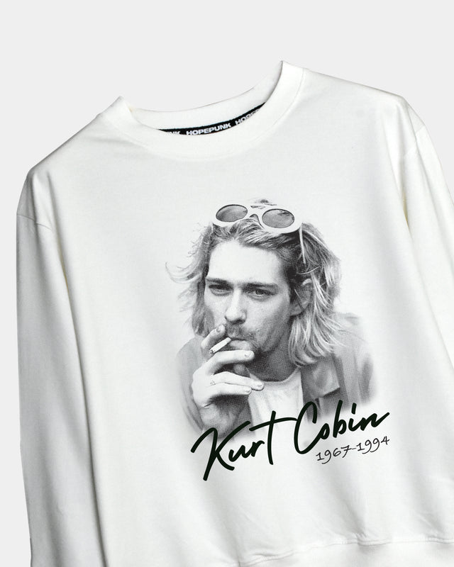 Kurt Cobin halftone - Sweatshirt - EOSS