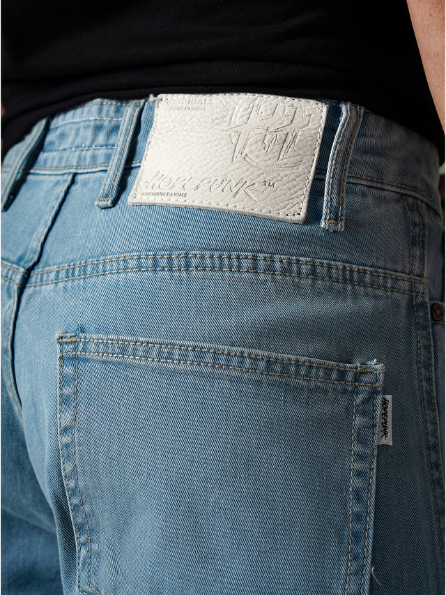 Denim: Light blue Pocket - Sale
