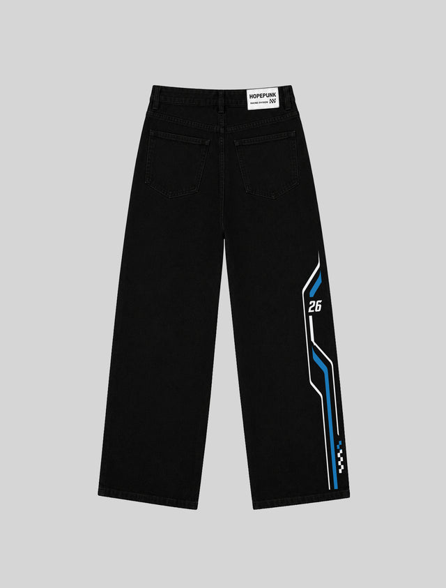 Speed Division- Jet Black Denim