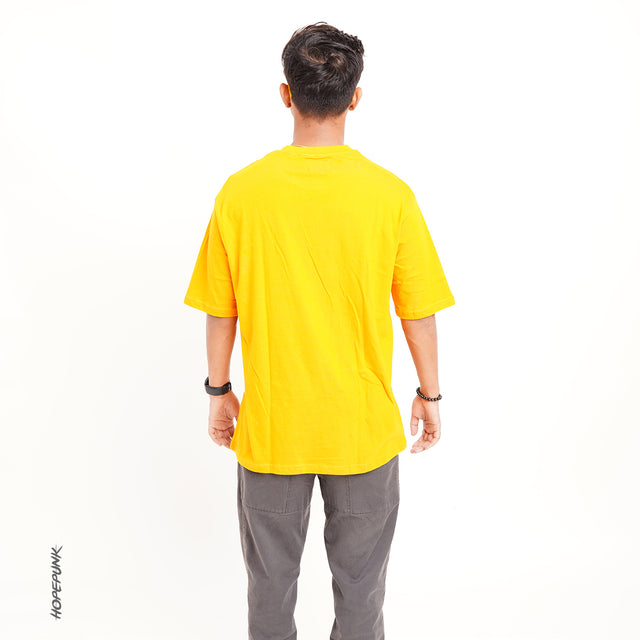 Mustard Oversize T Shirt 180 GSM - EOSS