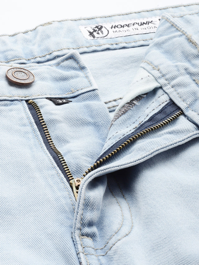 Denim: Distress Blue (Baggy Fit)