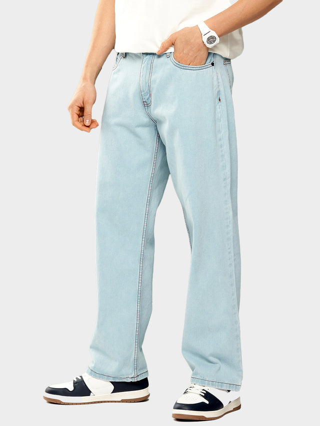 Denim: Ice Blue (Baggy Fit)