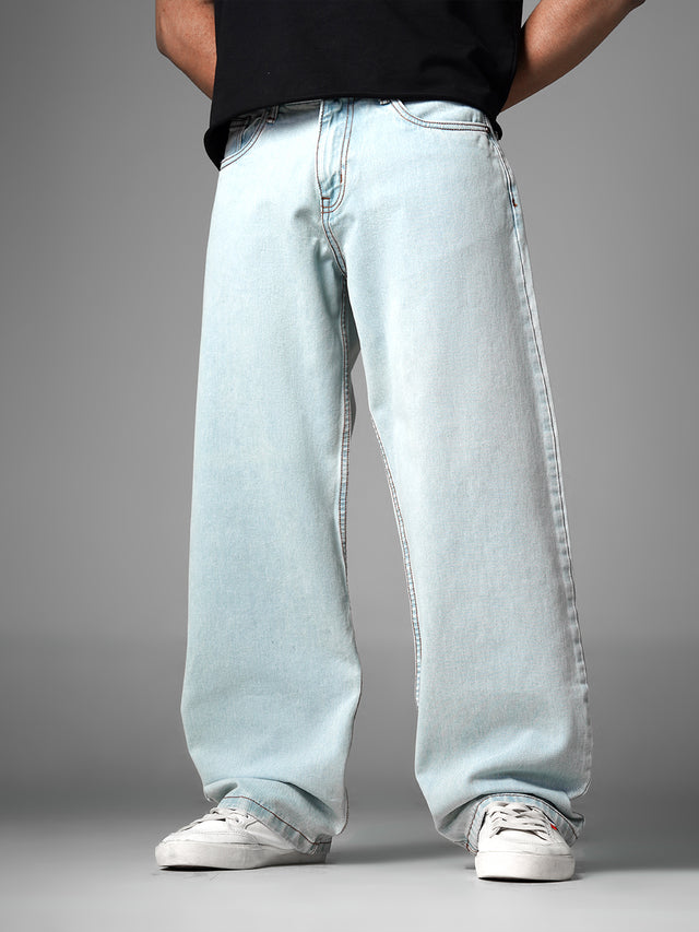 Denim: Ice Blue (Baggy Fit)