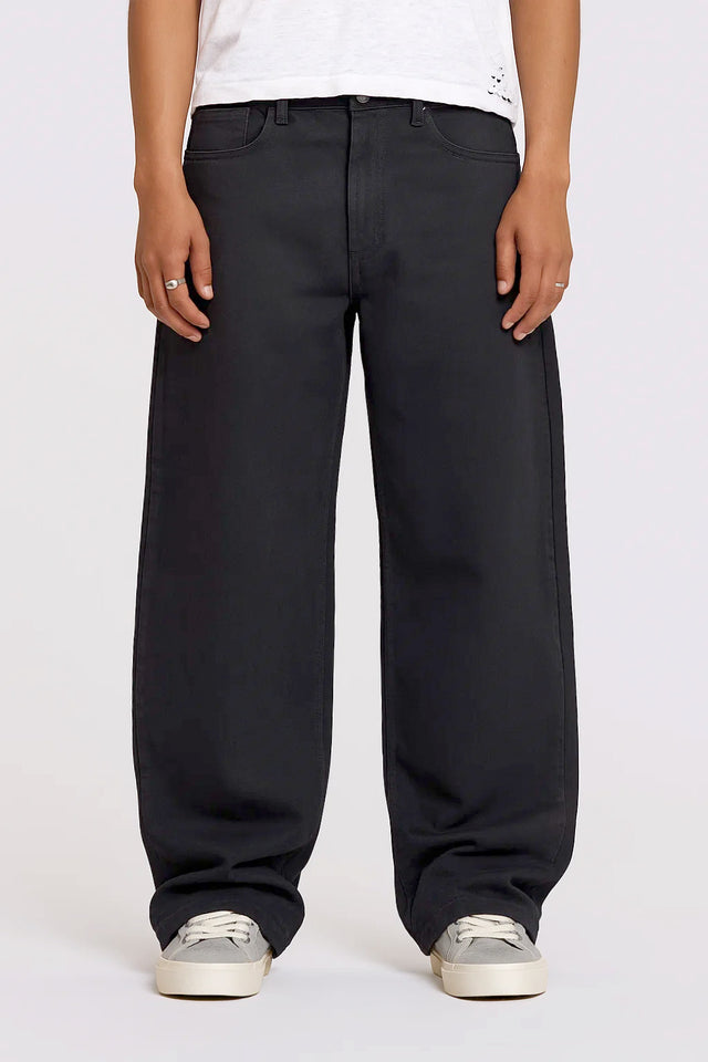 Denim: Jet Black - (Baggy Fit)