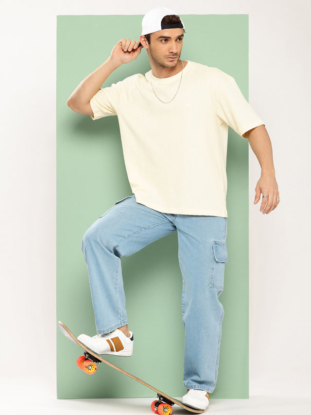 Denim: Light blue (Baggy Fit)