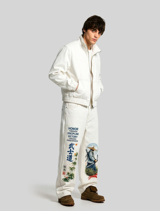 Denim: Honor White (Baggy Fit)