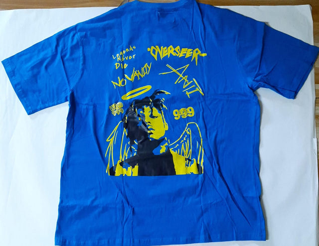 Juice WRLD - XL / Blue Oversize T Shirt (Sale)