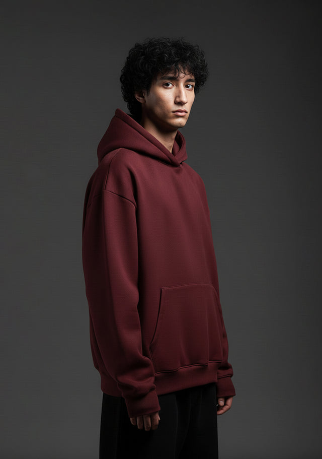 Maroon - Luxury Hoodie