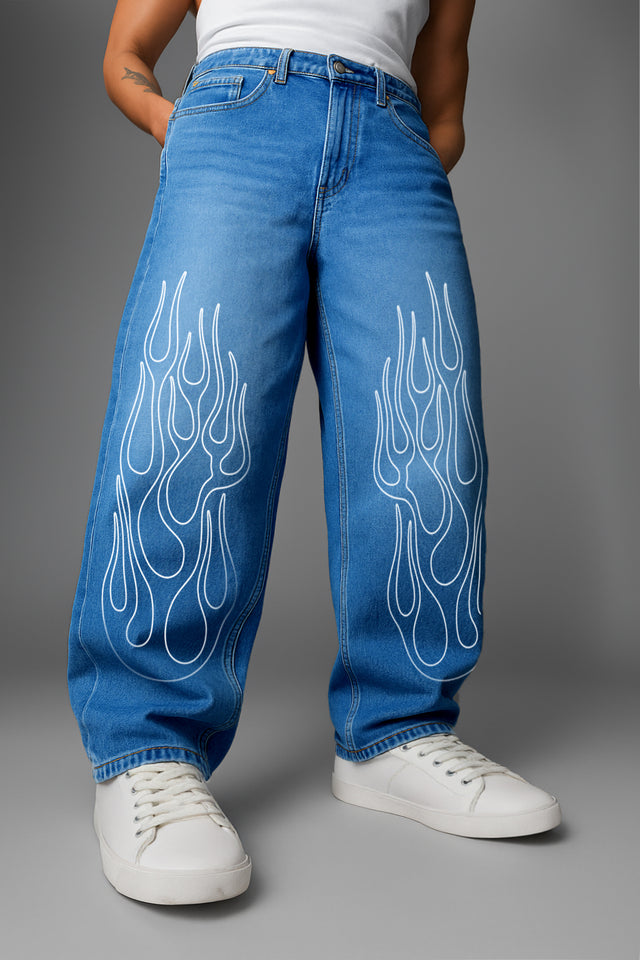 Street Rush Denim-(Baggy Fit)