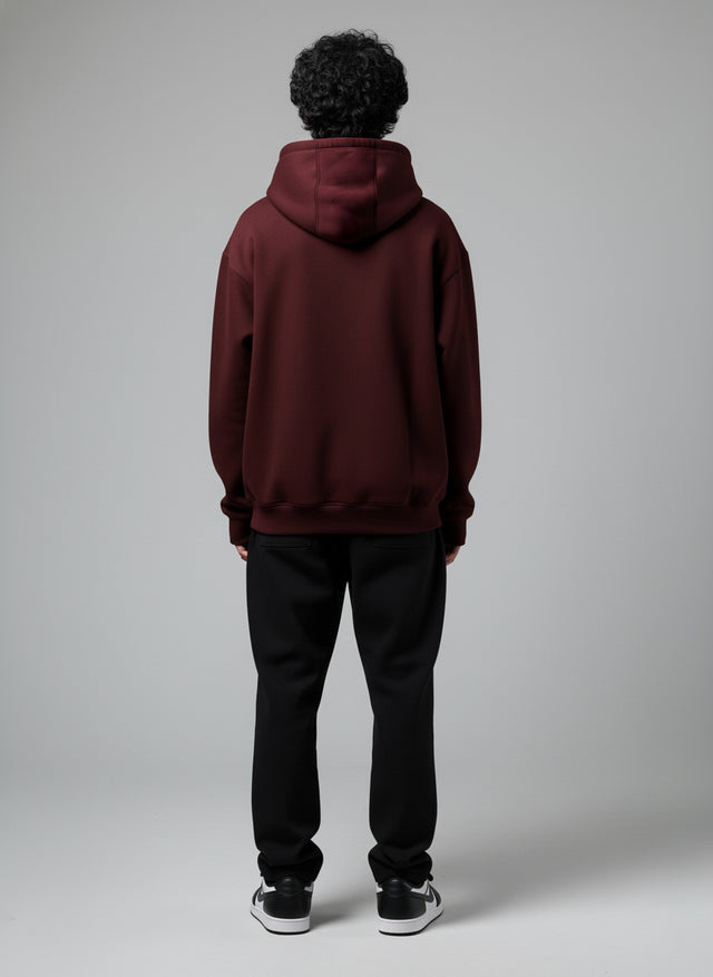 Maroon - Luxury Hoodie