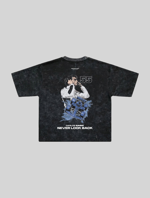 Carlos 55 racing oversized t-shirt back