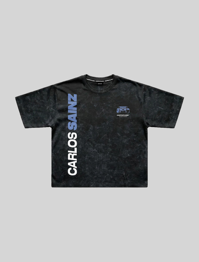 Carlos 55 racing oversized t-shirt front view