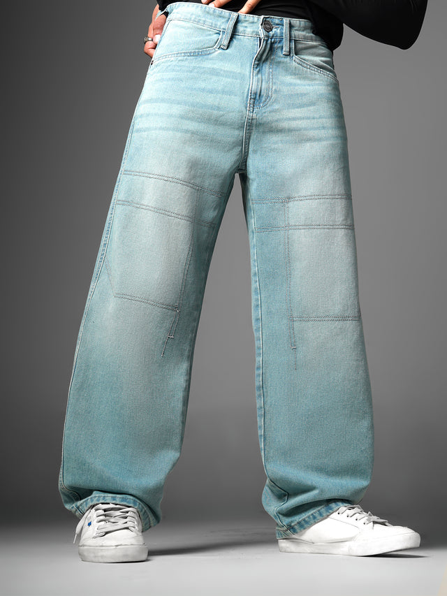 Denim: Tinted blue (Baggy Fit)