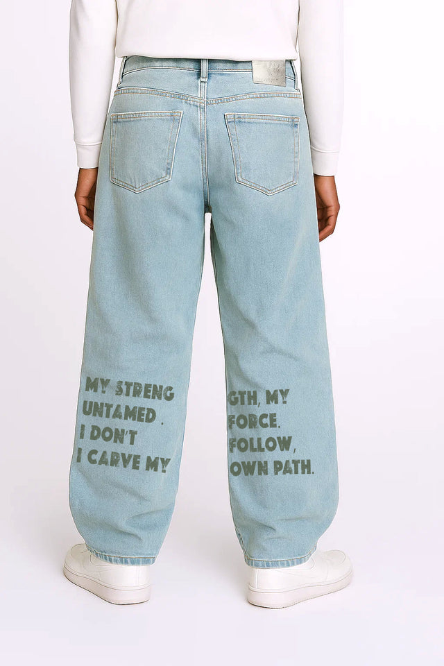 Iron Fang Denim-(Baggy Fit)