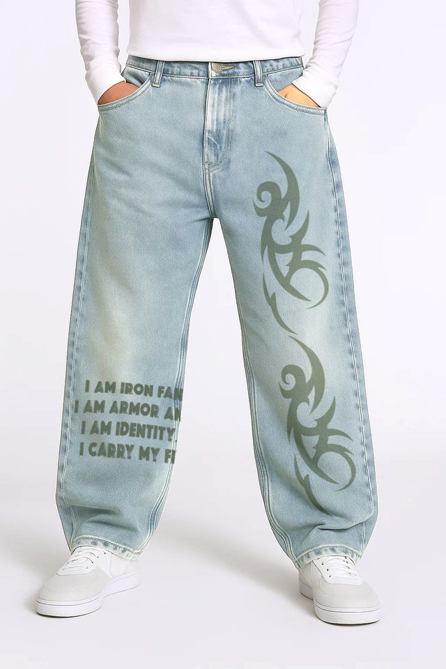 Iron Fang Denim-(Baggy Fit)